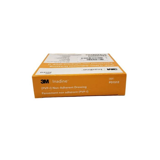 3M 9.5cm x 9.5cm x20 Non Adherent Wound Dressings, POV-Iodine, Antimicrobial 3M