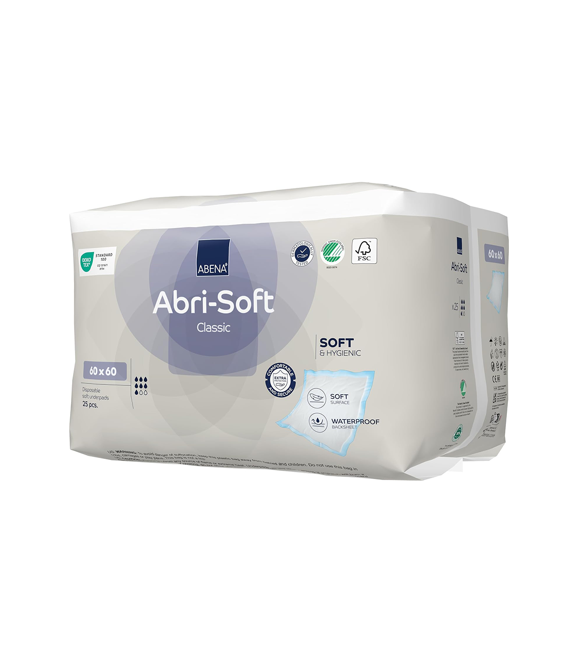 Abena Abri-Soft CLassic Blue 60 x 60 cm 1300 ml