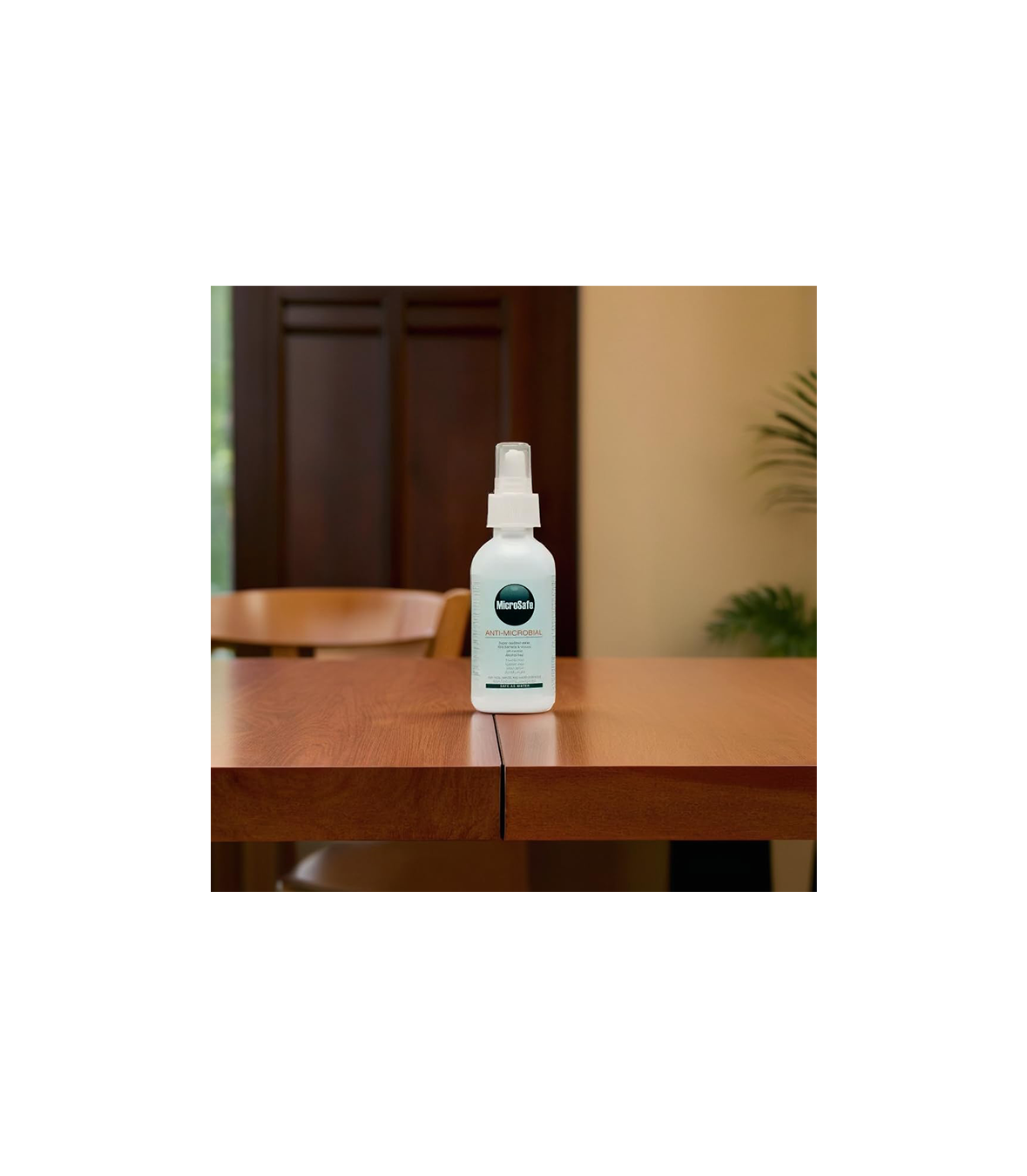MicroSafe Disinfectant & Sanitizer – 100% Natural (1 L + 120 ML)