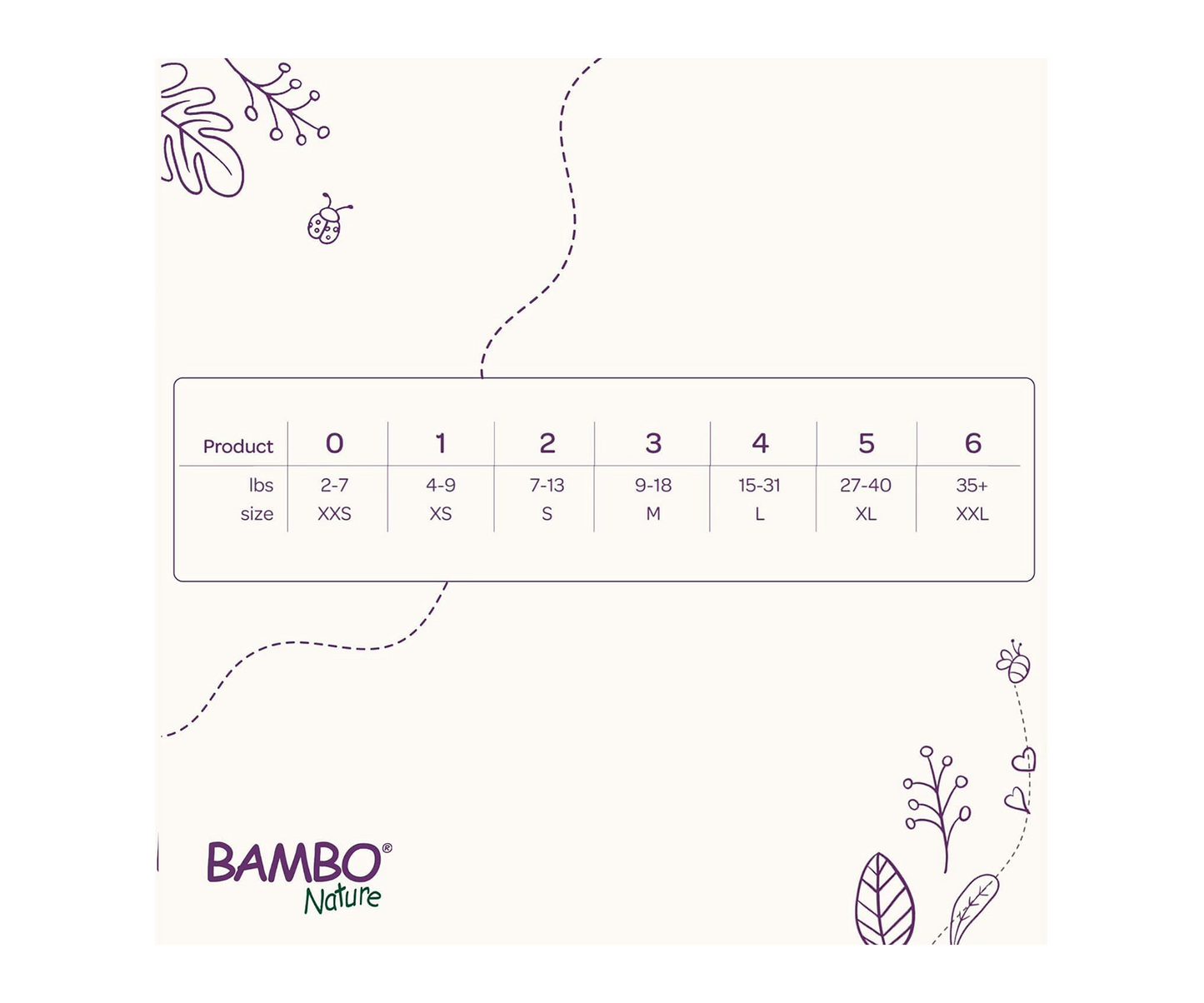 Bambo Nature Baby Diapers – Size 6 (16+ kg) – Pack of 6 (120 Nappies Total)