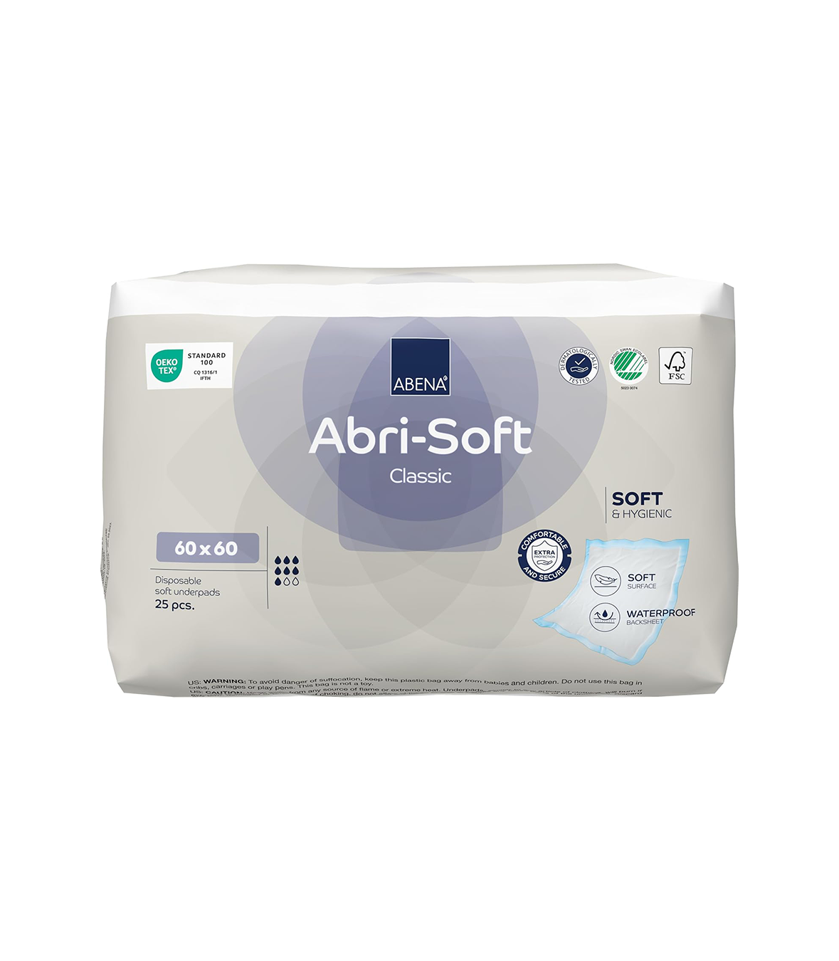 Abena Abri-Soft CLassic Blue 60 x 60 cm 1300 ml