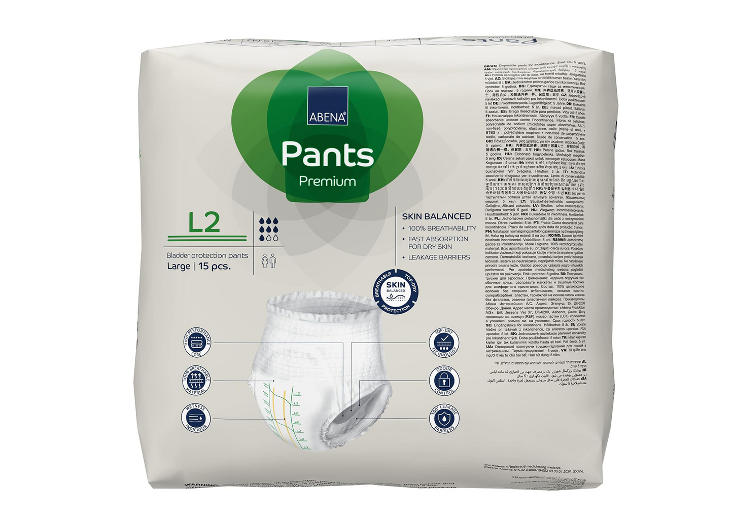 Abena Premium Pull-Up Incontinence Pants for Men & Women