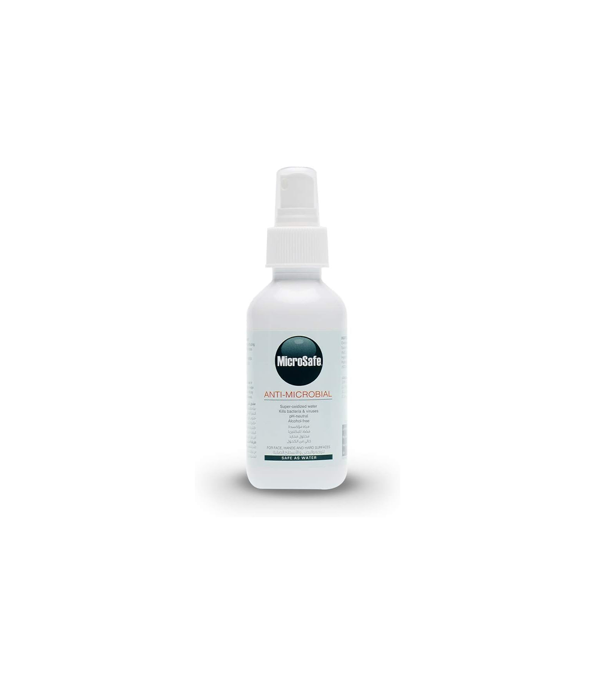 MicroSafe Disinfectant & Sanitizer – 100% Natural (1 L + 120 ML)