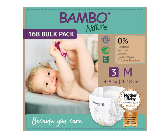 Bambo Nature Premium Eco Nappies - Size 3