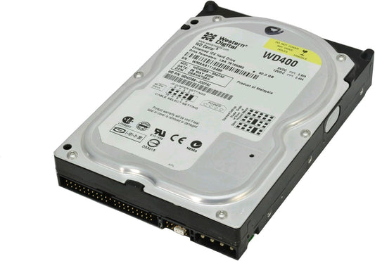 Western Digital 40GB 7200RPM 2MB CACHE IDE Bulk/OEM Hard Drive WD400BB