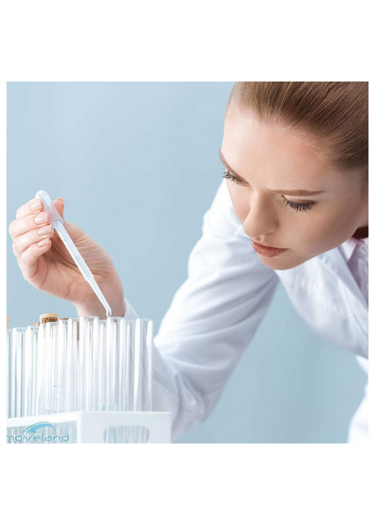 Halley Medical Supplies 3ml Plastic Pipette Droppers – 100PCS