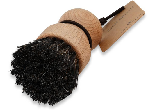 Wooden Pot Cleaning Brush (9x6 cm)