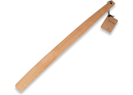 Beech Wood Shoe Horn - Durable, Lightweight, and Ergonomic