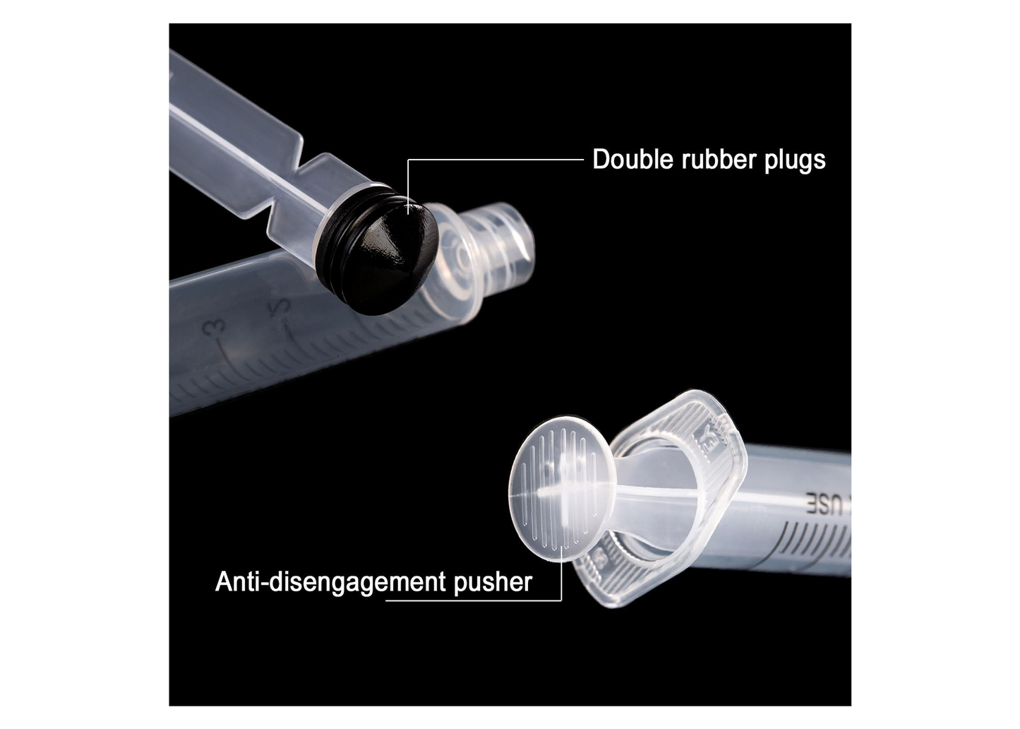 5ml Lab Syringe with Needle 21 Gauge 1.5inch Supplies