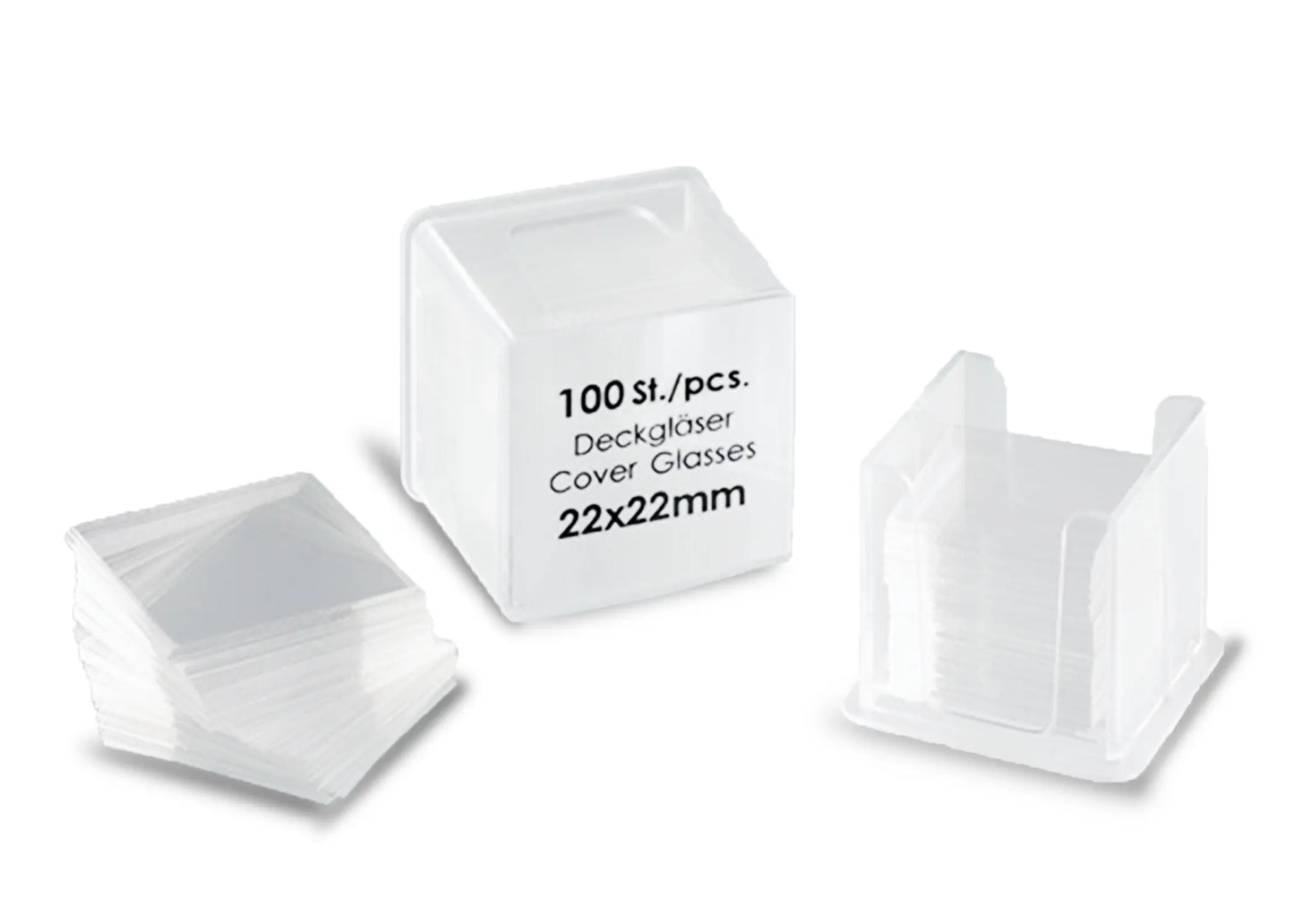 Cover glasses square and rectangular