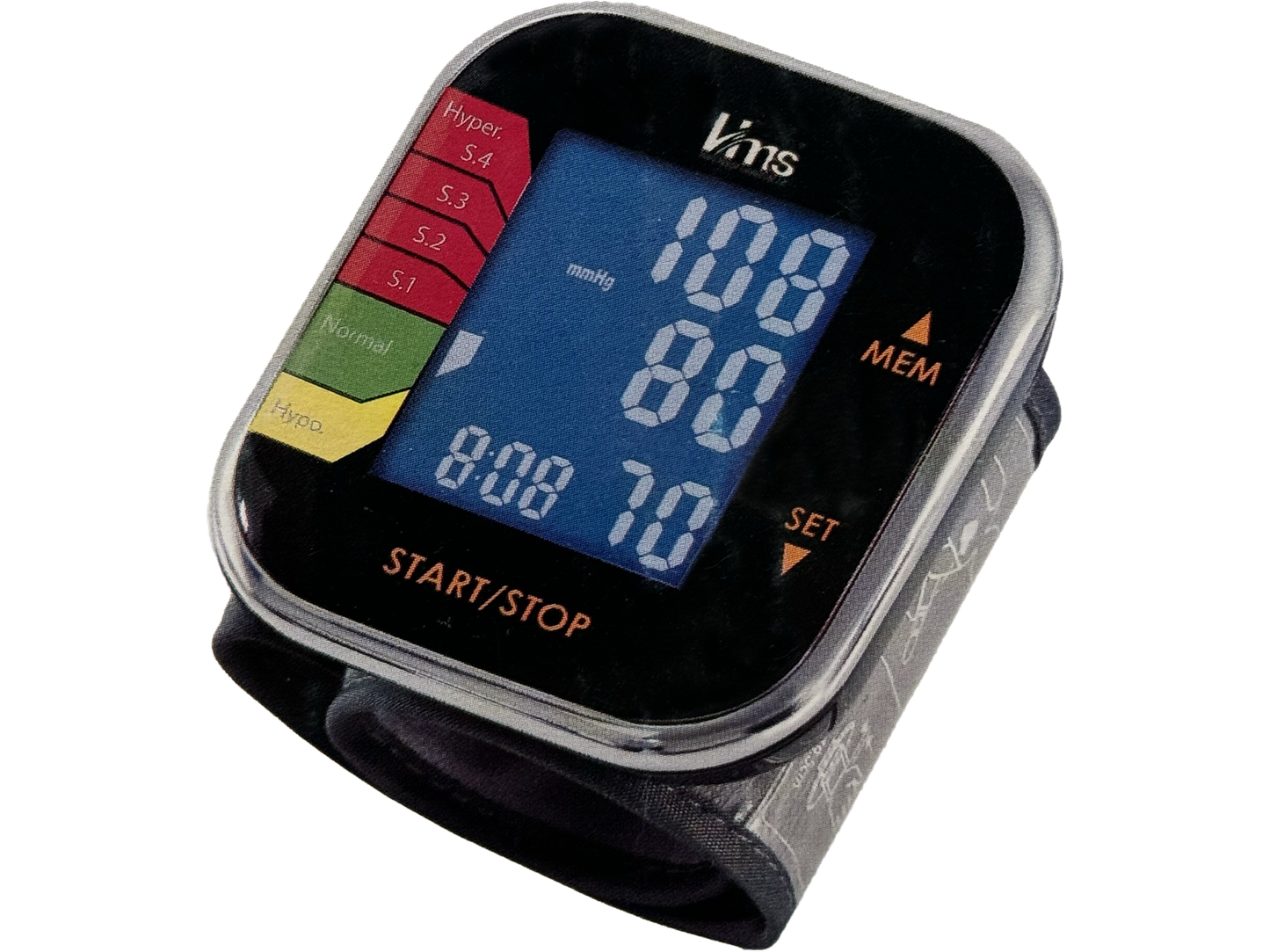 Blood Pressure Monitor Wrist Type - Touch Screen