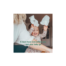 Bambo Nature Wet Wipes, Newborn Essentials, Eco-Labelled Baby Wipes, Gentle & Soft Wipes, Moisturising & Skin-Friendly Wet Wipes For On The Go, Sustainable Baby Essentials For Newborn - 80 Wipes
