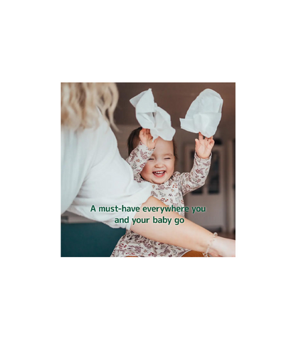 Bambo Nature Wet Wipes, Newborn Essentials, Eco-Labelled Baby Wipes, Gentle & Soft Wipes, Moisturising & Skin-Friendly Wet Wipes For On The Go, Sustainable Baby Essentials For Newborn - 80 Wipes