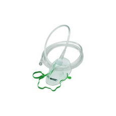 Adult Non-Rebreathing Oxygen Mask - With Tubing and Bag