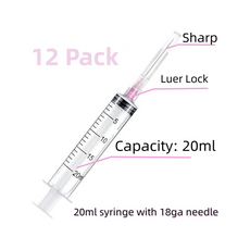 Halley Medical Supplies - 1ml Plastic Syringe