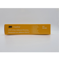 Iodine Non-Adherent Wound Dressing (Inadine PVP-I) 5x5 cm, 25 Pack
