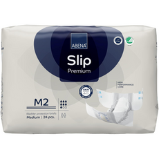 ABENA Slip Premium All-In-One Incontinence Pads For Men & Women, Eco-Labelled Womens Incontinence Pads, Mens Incontinence Pads - Medium 2, 70-110cm Waist, 2600ml Absorbency, 24PK