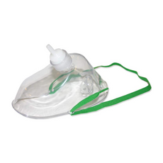 Adult Non-Rebreathing Oxygen Mask - With Tubing and Bag