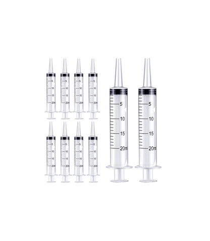 Plastic Syringe 1.5ml - 20ml