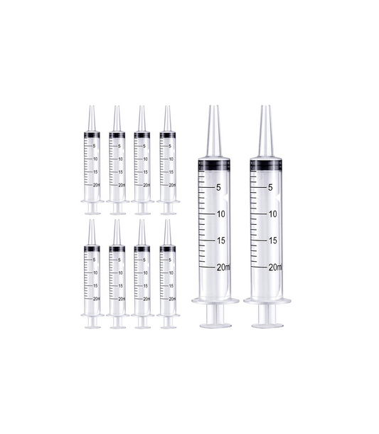 Plastic Syringe 1.5ml - 20ml