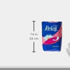 Fam Relax Natural Cotton Feel,Maternity Sanitary Pads,20 Pads