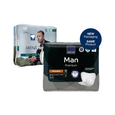 Man Formula 2 Incontinence Pads for Men, Eco-Labelled Mens Incontinence Pads, Extra Protection, Breathable & Comfortable with Fast Absorption, Discreet - 700ml Absorbency, 15PK