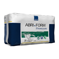 ABENA Abri-Form Premium All-In-One Incontinence Pads for Men & Women - Small 2, 60-85cm Waist, 1800ml Absorbency, 28PK, Eco-Friendly