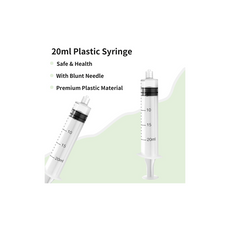 Plastic Syringe 1.5ml - 20ml