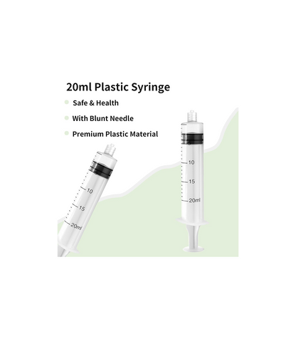 Plastic Syringe 1.5ml - 20ml