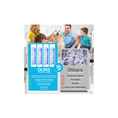 100 Pack Disposable 5ml Syringes with Needle 22G 1”, Sterile Luer Lock Syringe