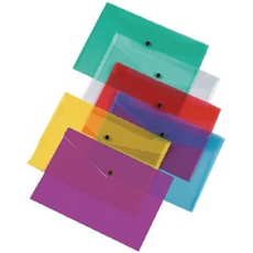 Q-Connect Polypropylene Document Folder A4 Assorted (Pack of 12)