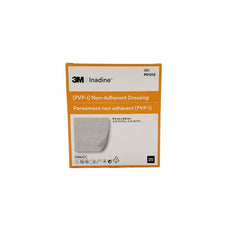 3M 9.5cm x 9.5cm x20 Non Adherent Wound Dressings, POV-Iodine, Antimicrobial