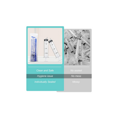 Pack of 16 30 ml Syringes, Sterile Syringes with Lid, Plastic Syringe for Oil, Brake Fluid, Reusable Plastic Syringe for Small Pet Feeding, Engine Oil or Brake Fluid