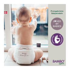 Bambo Nature Premium Eco Nappies – Size 6 (16+ kg / 35+ lb), XXL, 20 Pack