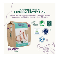 Bambo Nature Premium Eco Nappies - Size 3