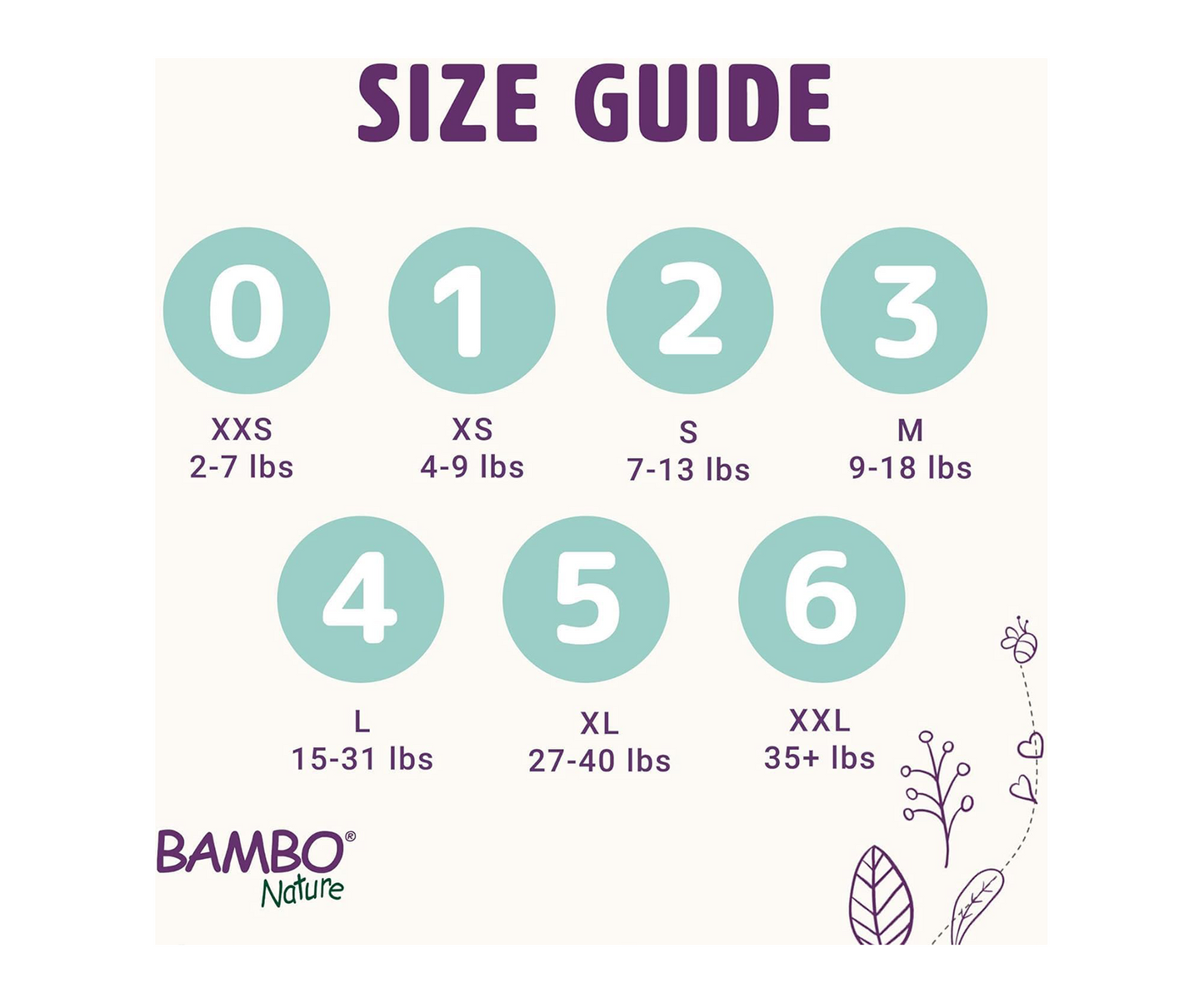 Bambo Nature Baby Diapers – Size 6 (16+ kg) – Pack of 6 (120 Nappies Total)