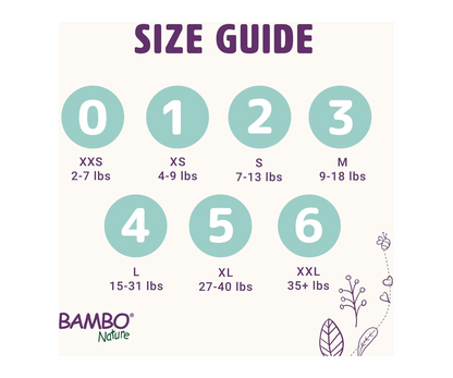 Bambo Nature Baby Diapers – Size 6 (16+ kg) – Pack of 6 (120 Nappies Total)