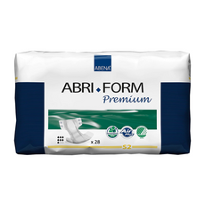 ABENA Abri-Form Premium All-In-One Incontinence Pads for Men & Women - Small 2, 60-85cm Waist, 1800ml Absorbency, 28PK, Eco-Friendly