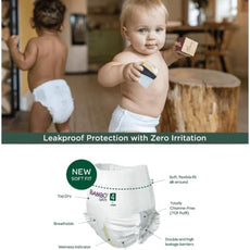 Size 5 Maxi Pack Premium Baby Diapers - XL Size, 24 Count, for Premature Baby - Super Absorbent, Eco-Friendly and with a Wetness Indicator