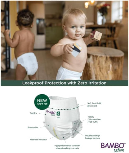 Size 5 Maxi Pack Premium Baby Diapers - XL Size, 24 Count, for Premature Baby - Super Absorbent, Eco-Friendly and with a Wetness Indicator