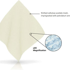 NonAdhering Dressing Gauze 7.6 cm x 20.3 cm, Enables fluid transfer to a secondary dressing, reducing the risk of exudate pooling and maceration1 (Pack of 24)