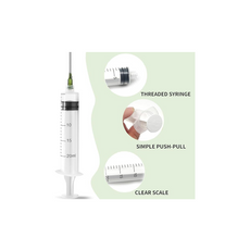 Plastic Syringe 1.5ml - 20ml