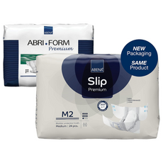 ABENA Slip Premium All-In-One Incontinence Pads For Men & Women, Eco-Labelled Womens Incontinence Pads, Mens Incontinence Pads - Medium 2, 70-110cm Waist, 2600ml Absorbency, 24PK