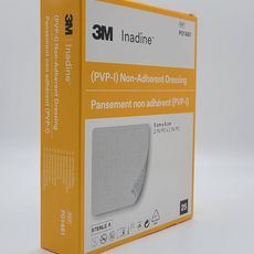 Iodine Non-Adherent Wound Dressing (Inadine PVP-I) 5x5 cm, 25 Pack