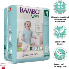 Size 4 / L Premium Training Pants, Pull Ups, Eco-Labelled Potty Training Pants, Training Nappy Pants, Secure & Comfortable, Discreet Pants For Active Day & Comfy Night's Sleep - 20PK