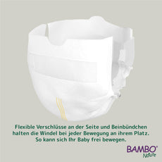 Size 0 Premium Eco Nappies, Premature (2-7lb/1-3kg) Pack of 24, XXS