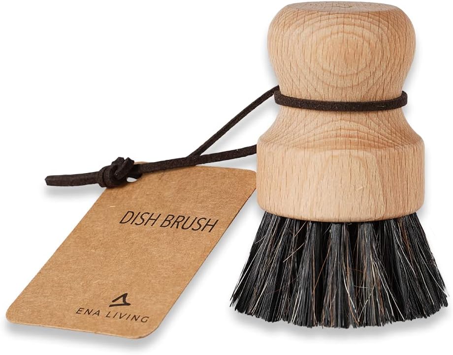 Wooden Pot Brush (9x6 cm) - iHealthcare-ENA Living