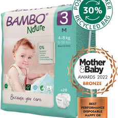 Size 3  Midi 4-8 kg, White, (1 X Pack Of 28)