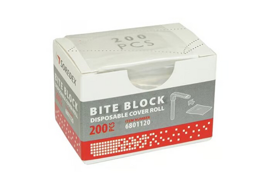 Disposable Bite Block Covers - 200/Pack.