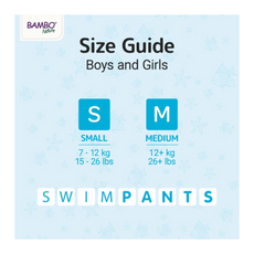 Bambo Nature Premium Swim Nappy Pants – Small (7-12 kg)